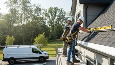 Kansas City, MO gutter installation for durable rainwater drainage on a residential home