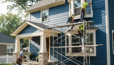 Vinyl siding installation in Kansas City, MO for a home exterior upgrade