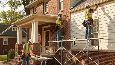 Vinyl siding installation in Kansas City, MO by a professional siding contractor