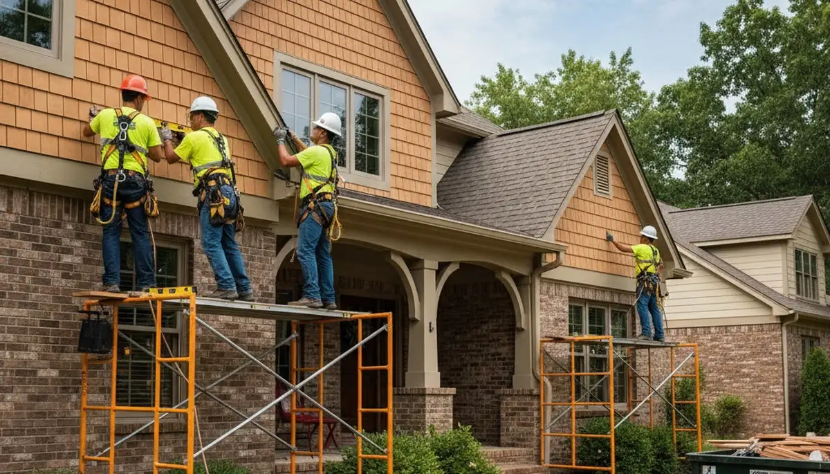 Kansas City, MO vinyl siding installation for residential home exterior upgrade