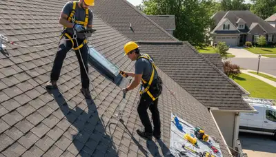 Kansas City, MO siding and roof inspection by FX Remodeling & Exteriors for home damage assessment