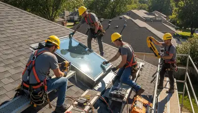 Kansas City, MO skylight installation on a siding and exterior remodeling project