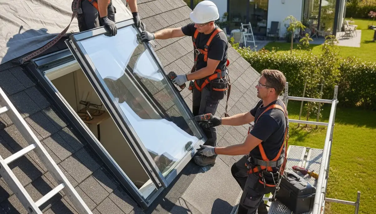 Kansas City, MO skylight installation by FX Remodeling & Exteriors for bright, weather-ready homes