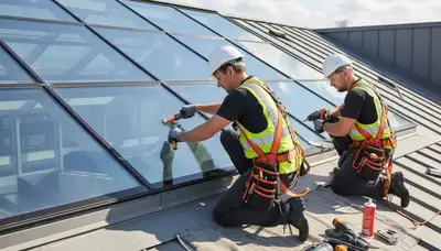 Skylight repair on Kansas City, MO home by FX Remodeling & Exteriors