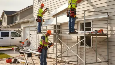 Kansas City, MO vinyl siding installation by FX Remodeling & Exteriors on a home exterior