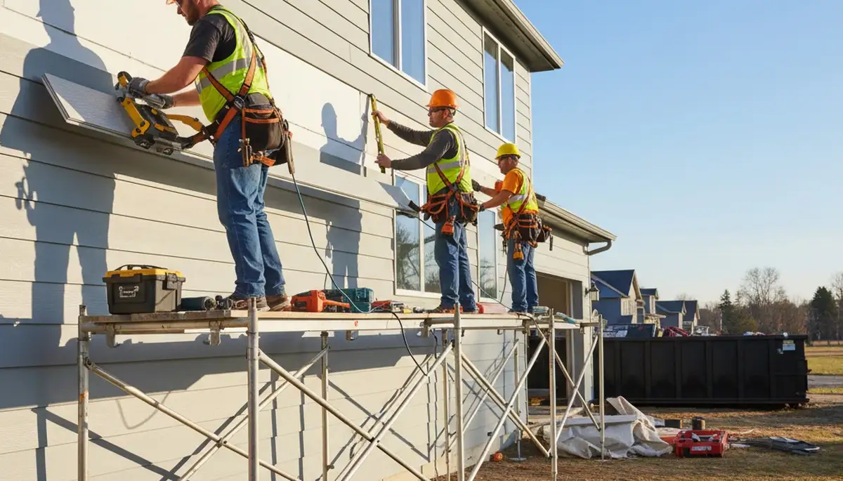 Kansas City, MO vinyl siding installation by FX Remodeling & Exteriors for durable, weather-resistant home protection